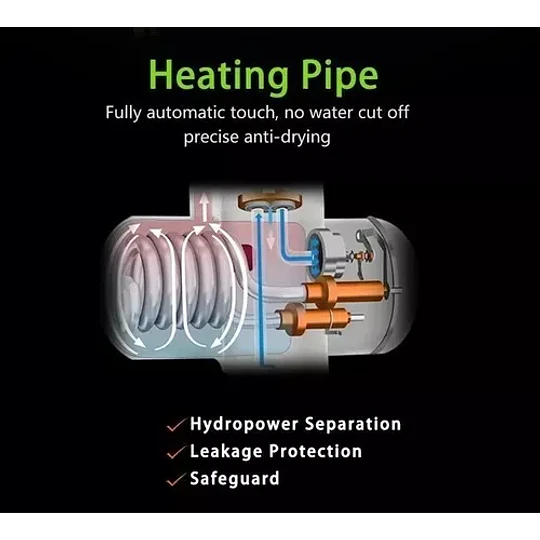 Grifo Calentador De Agua Electrico Con Purificador De Agua
