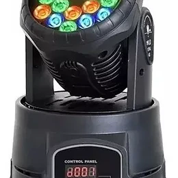 Luz Cabezal Movil Led Bola 18x3w Dmx Fiesta