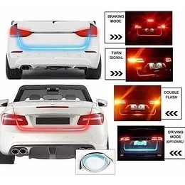 Cinta Led Auto Maletero Silicona