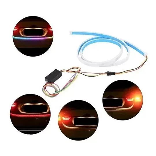 Cinta Led Auto Maletero Silicona