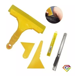 Set Herramienta Instalación Polarizado Vinilo Auto Cod 23229