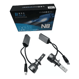 Kit Luces Ampolleta Led Auto H7 Cod 23600