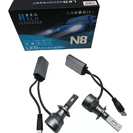 Kit Luces Ampolleta Led Auto H7 Cod 23600
