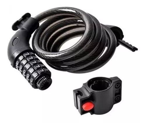 Candado De Bicicleta Con Clave Cod 23556