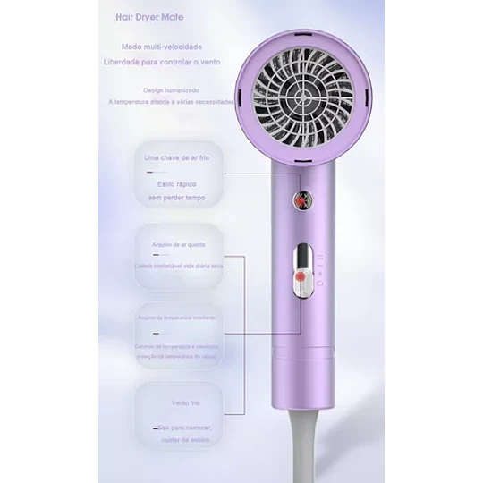 Secador De Cabello 200v Cod T572