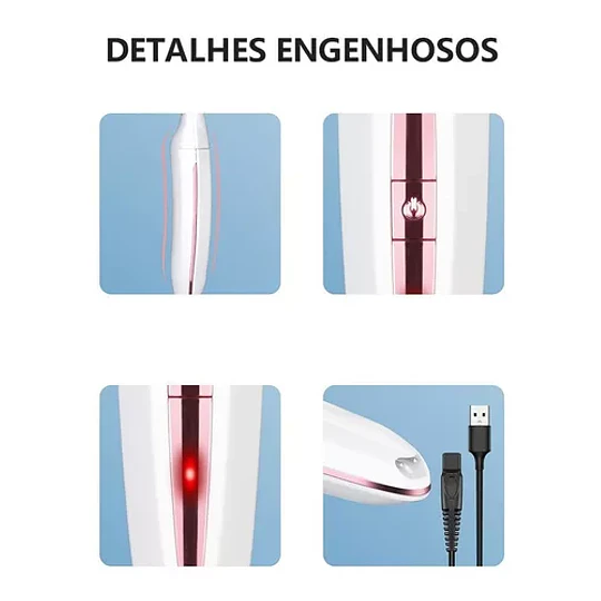 Maquina Afeitadora Inalambrica Recargable Usb