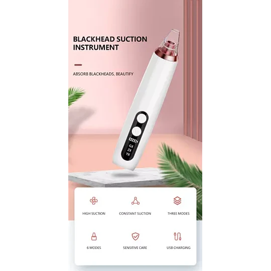 Removedor Extractor Puntos Negros Espinillas Limpieza Facial