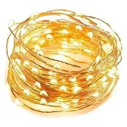Guirnaldas Luces Micro Led Hadas 10 Mtrs Pilas Navidad