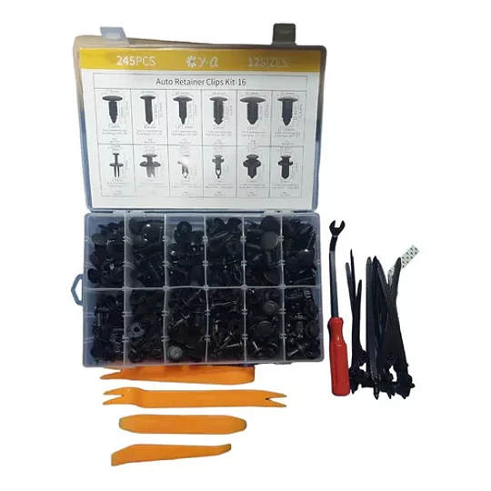 Remaches Para Puerta, 245 Piezas, Sujetadores Con Herramient