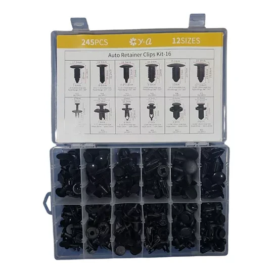 Remaches Para Puerta, 245 Piezas, Sujetadores Con Herramient