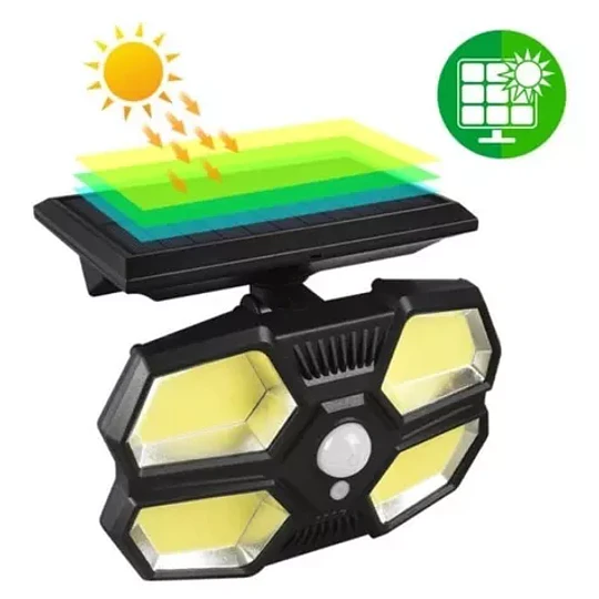 Reflector Led Con Sensor De Movimiento Cod-23158