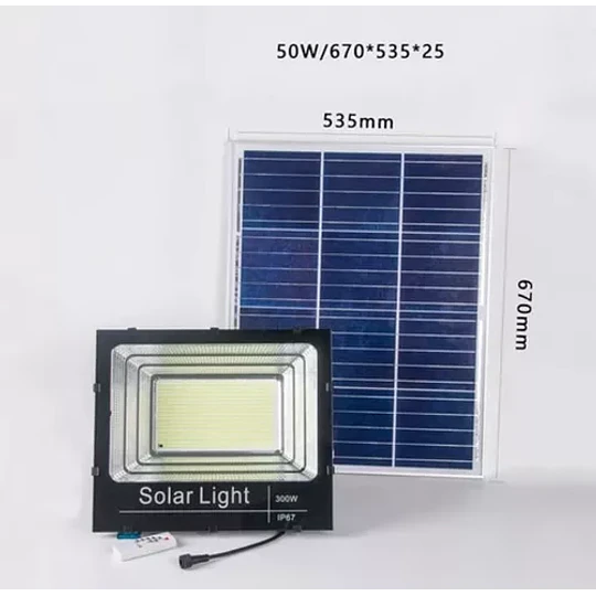 Proyector Solar 300w Con Panel-cod 22882