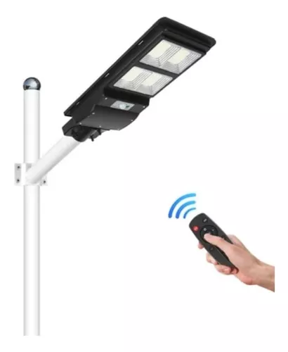 Foco Exterior Iluminación Solar Sensor+ Control Cod 11104