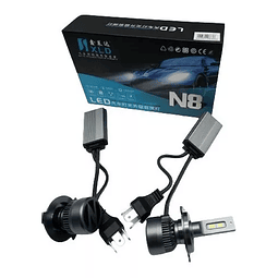 Kit Luces Ampolleta Led Auto H4 Cod 23599