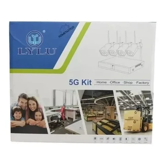 Kit Profesional 4 Camaras 1.3 Mp Hd Inalambricas Cod 22901