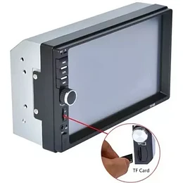 Radio Auto Pantalla Touch Bluetooth 2 Din + Control Cod22950