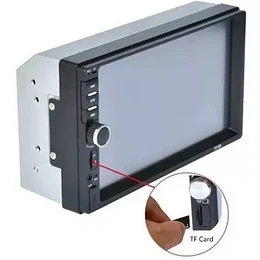 Radio Auto Pantalla Touch Bluetooth 2 Din + Control Cod22949