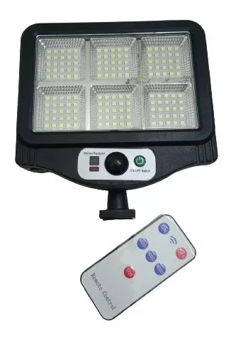 Foco Solar Con Sensor De Movimiento Mas Control Cod 22265