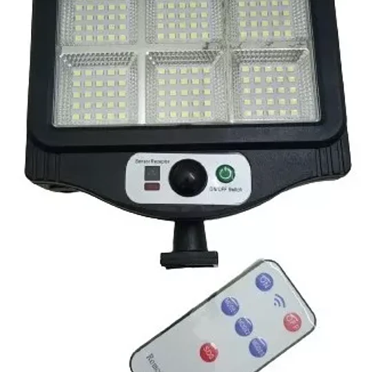 Foco Solar Con Sensor De Movimiento Mas Control Cod 22265