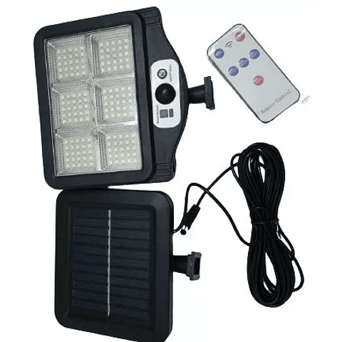 Foco Solar Con Sensor De Movimiento Mas Control Cod 22265