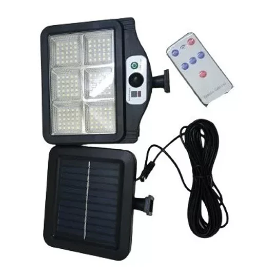 Foco Solar Con Sensor De Movimiento Mas Control Cod 22265