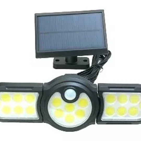 Foco Led Solar Con Sensor De Movimientos Cod 22736