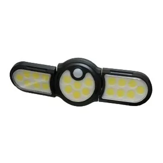 Foco Led Solar Con Sensor De Movimientos Cod 22736
