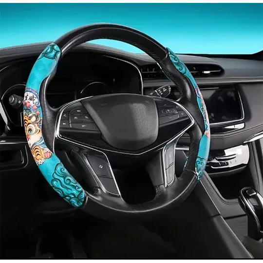 Cubierta De Cuero Para Volantes De Auto Cod 23741