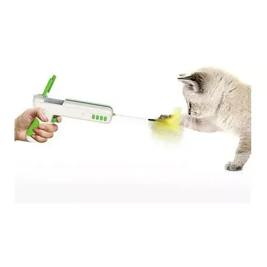 Pistola Interactiva Gatos Juego Diversión Mascotas