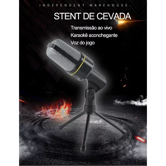  Micrófono Condensador Semi Profesional