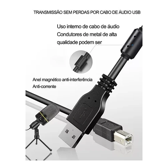 Micrófono Condensador Semi Profesional