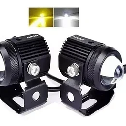 Neblinero Led + Soporte 9-36v Luz Fria-luz Calida 20w 3000lm