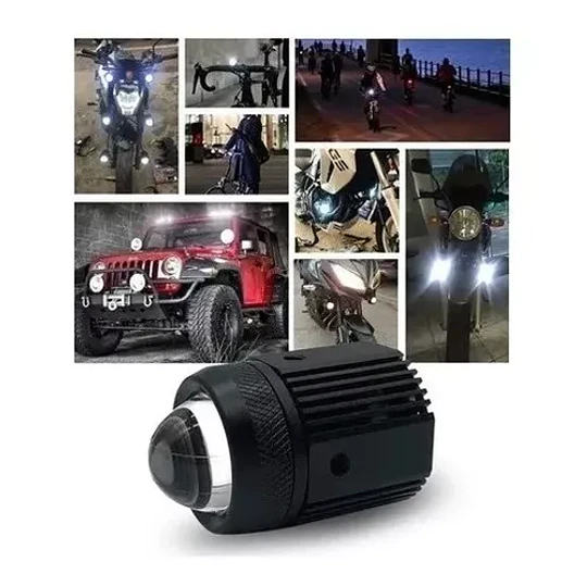 Neblinero Led + Soporte 9-36v Luz Fria-luz Calida 20w 3000lm