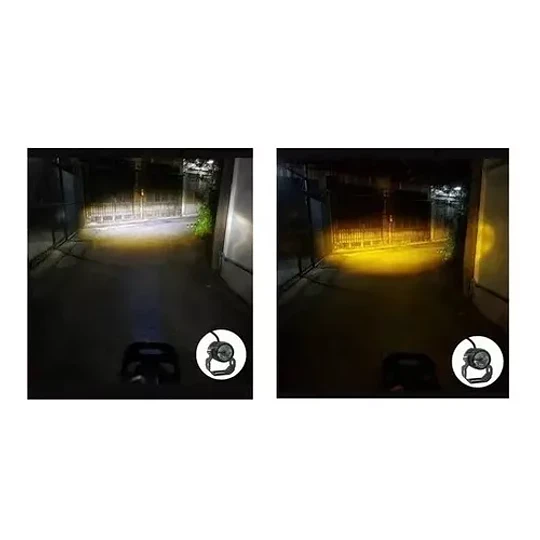 Neblinero Led + Soporte 9-36v Luz Fria-luz Calida 20w 3000lm