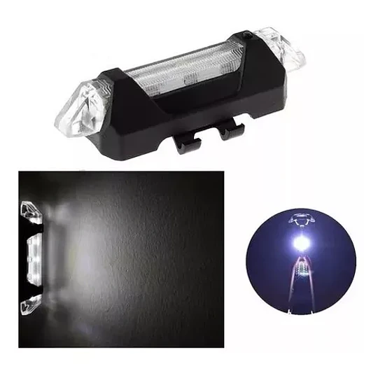 Luces Led Recargable Usb Para Bicicleta