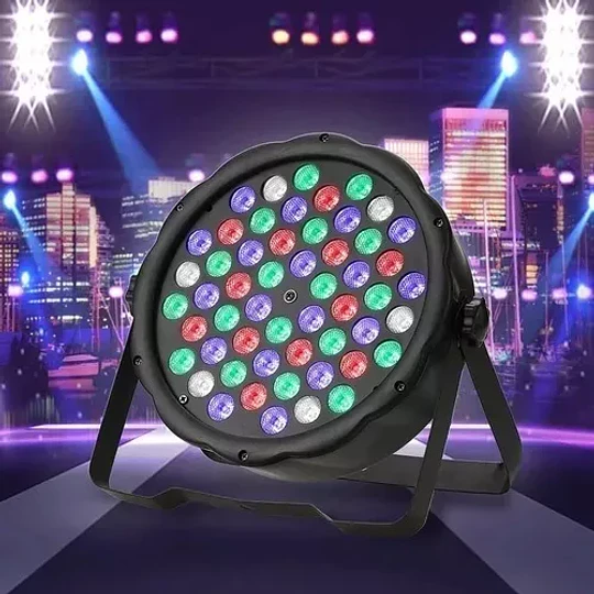 Luz Led Disco Reflector 36 Led Rgb