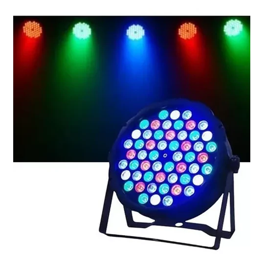 Luz Led Disco Reflector 36 Led Rgb