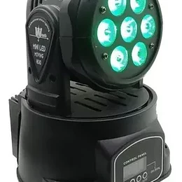 Reflector Cabeza Móvil Mini Led Fiesta