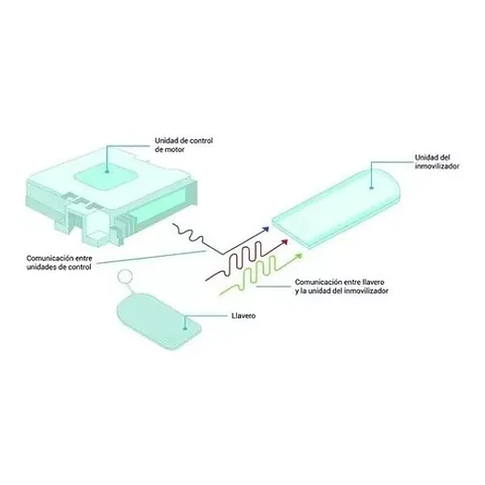 Inmovilizador Para Auto Antirrobo Antiportonazo Kit Completo
