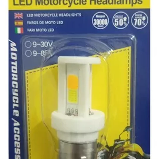 Ampolleta Led Para Motos Bicolor