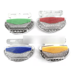 X4 Luz Led Trocha Luz Lateral Advertencia 24v