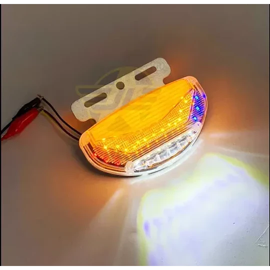X4 Luz Led Trocha Luz Lateral Advertencia 24v