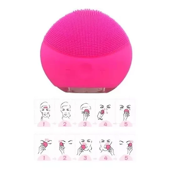 Mini Limpiador Exfoliador Facial Recargable Masajeador