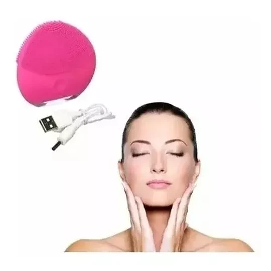 Mini Limpiador Exfoliador Facial Recargable Masajeador