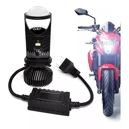 Ampolletas Lupa Led Premium H4 Motos Autos