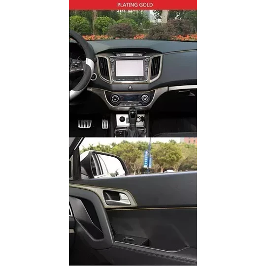 Moldura Cinta Tira 5 Metros + Espatula Auto Interior Tuning