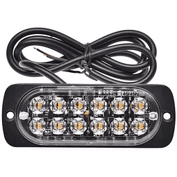 Luz De Advertencia De Luz Lateral 12 Led Camión De Coche