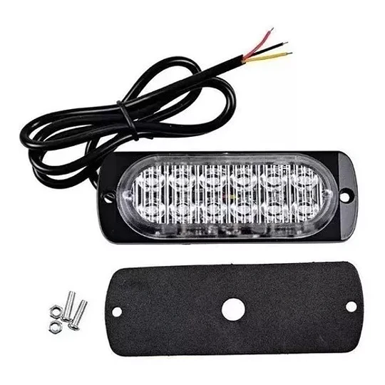 Luz De Advertencia De Luz Lateral 12 Led Camión De Coche