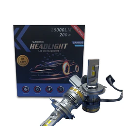 Kit Ampolletas Led A8 H7 Con Canbus