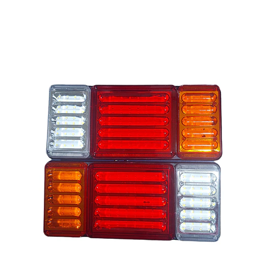 Par Focos Luz Trasera Para Camión Universal Led 24v
